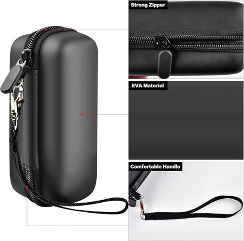 حافظة متوافقة مع شاحن Anker المحمول، وحقيبة تخزين لبنك الطاقة 511 بقدرة 5000 مللي أمبير في الساعة، ومنظم لتوصيل طاقة iPhone/الهاتف الخلوي، وحامل حزمة البطارية لساعة Apple، وAirPods - حافظة فقط in Kuwait