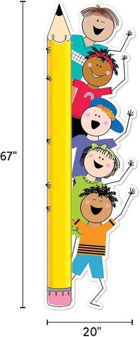 CTP Stick Kid Friends Giant Banner Door Décor (Creative Teaching Press 10868) in Saudi Arabia