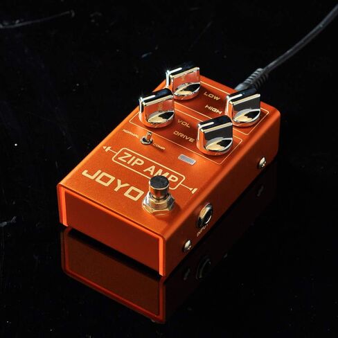 JOYO R-04 ZIP AMP دواسة تأثير ضغط قوي دواسة سق محاكاة مكبر للصوت تأثير دواسة للجيتار الكهربائي صحيح الالتفافية in Saudi Arabia