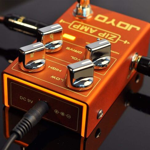 JOYO R-04 ZIP AMP دواسة تأثير ضغط قوي دواسة سق محاكاة مكبر للصوت تأثير دواسة للجيتار الكهربائي صحيح الالتفافية in Saudi Arabia
