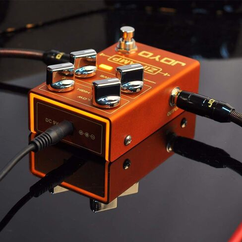 JOYO R-04 ZIP AMP دواسة تأثير ضغط قوي دواسة سق محاكاة مكبر للصوت تأثير دواسة للجيتار الكهربائي صحيح الالتفافية in Saudi Arabia