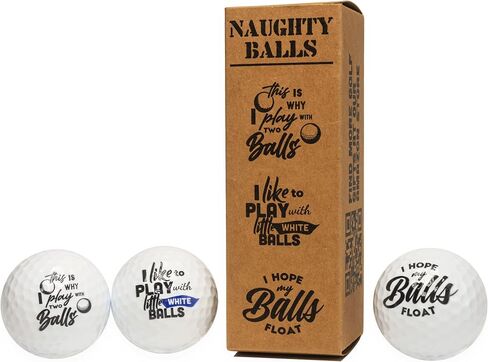 Naughty Balls, Prank Golf Balls for Men, Funny Golf Gifts for Bachelor Party Favors in Saudi Arabia