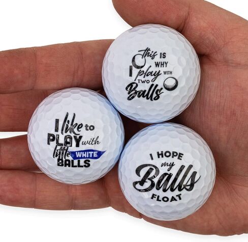 Naughty Balls, Prank Golf Balls for Men, Funny Golf Gifts for Bachelor Party Favors in Saudi Arabia