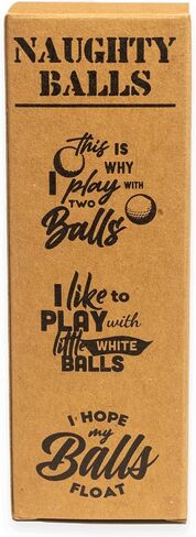 Naughty Balls, Prank Golf Balls for Men, Funny Golf Gifts for Bachelor Party Favors in Saudi Arabia