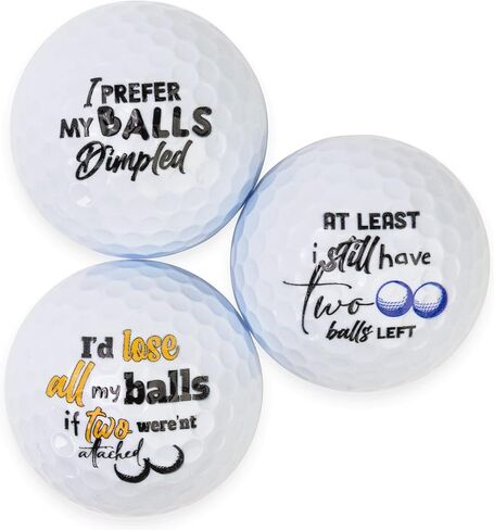 Naughty Balls, Prank Golf Balls for Men, Funny Golf Gifts for Bachelor Party Favors in Saudi Arabia