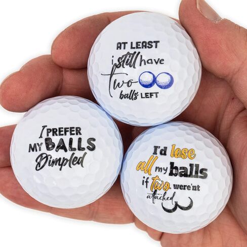 Naughty Balls, Prank Golf Balls for Men, Funny Golf Gifts for Bachelor Party Favors in Saudi Arabia