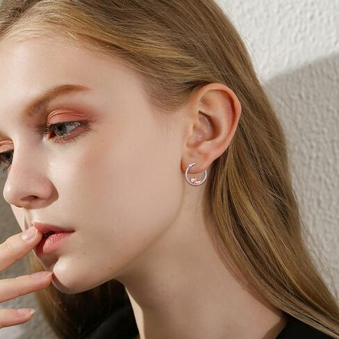 ONEFINITY Pig Necklace/Earrings 925 Sterling Silver Origami Pig Necklace/Earrings for Women in Kuwait