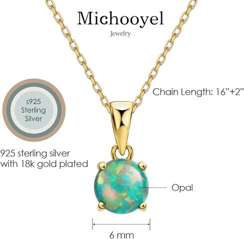 مجموعة أقراط وقلادة بسيطة من العقيق الأخضر المطلية بالذهب 18 قيراط in Kuwait