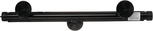 Nuby 14" Roller Vehicle Side Window Sun Protection Shade for Baby | 2 Pack | Pull Down with Suction Cups and Press Button Roll Up | Black in Saudi Arabia