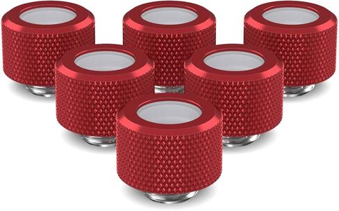 PrimoChill 14mm OD Rigid SX Fitting - 6 Pack - Candy Copper in Saudi Arabia