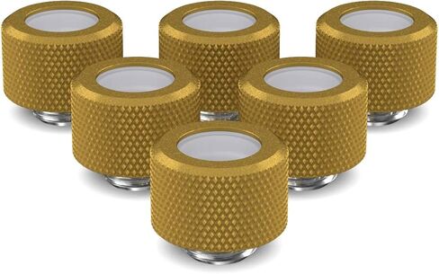 PrimoChill 14mm OD Rigid SX Fitting - 6 Pack - Candy Copper in Saudi Arabia