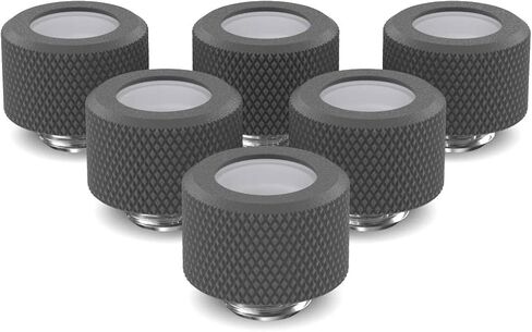 PrimoChill 14mm OD Rigid SX Fitting - 6 Pack - Candy Copper in Saudi Arabia