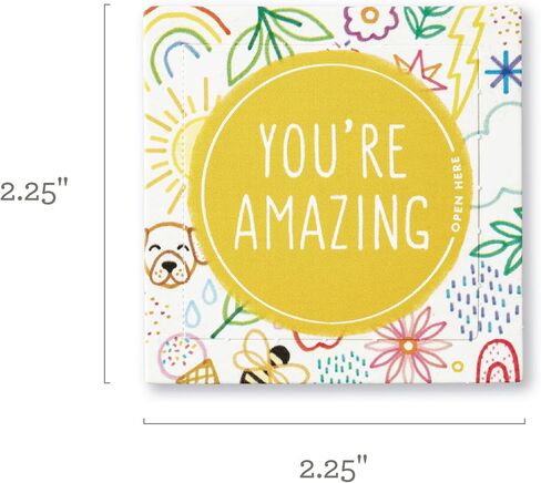 Compendium ThoughtFulls for Kids — You're Amazing — 30 Pop-Open Cards to Share with Kids, Each with a Different Inspiring Message Inside in Saudi Arabia