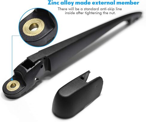 ASLAM Rear Wiper Arm and Blade Set for Honda Element 2003-2011 Rear Windshield Wiper Arm Replacement Assembly in Saudi Arabia