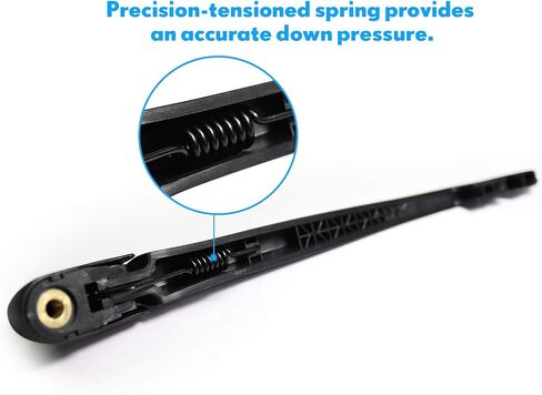 ASLAM Rear Wiper Arm and Blade Set for Honda Element 2003-2011 Rear Windshield Wiper Arm Replacement Assembly in Saudi Arabia