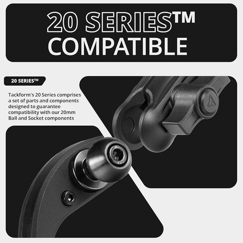 Tackform Vent Phone Mount Compatible with 2016-2023 Toyota Tacoma and 2014-2021 Toyota Tundra | CNC Aluminum | Zero Slip, Anti-Scratch | Universal Holder Compatible with iPhone, Android, Smartphones | in Saudi Arabia