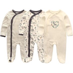 Kiddiezoom Baby Cotton One-Piece Romper Jumpsuit