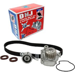 DNJ TBK296WP Timing Belt Kit with Water Pump/For 1992-1995 / Honda/Civic / 1.5L / SOHC / L4 / 16V / 1493cc / D15Z1