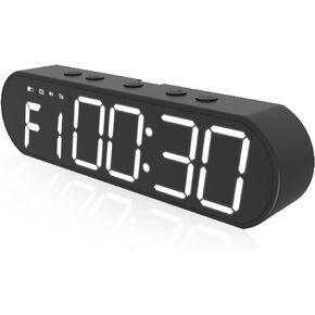 Potable LED Gym Timer Clock for Boxing, HIIT Tabata Fitness at Home,Garage,Outdoors .This Led Display Screen Gym Interval Timer,Built-in Magnet can be Attached to Any Iron.