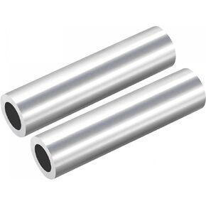 uxcell 6063 Aluminum Round Tube 20mm OD 10mm Inner Dia 100mm Length Pipe Tubing 2 Pcs