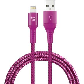LAX iPhone Charger Lightning Cable - MFi Certified Durable Braided Apple Lightning USB Cord for iPhone 11/11 Pro Max/XS Max/X/iPad, iPod & More