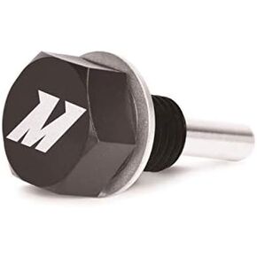 Mishimoto MMODP-12175BBK Magnetic Oil Drain Plug M12 x 1.75, Black