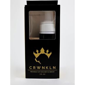 CRWNKLN Hat Care Kit, 5 oz Ready-To-Use Hat Cleaner, Premium Cleaning Brush, Effectively Cleans Hats, Safe on All Materials, Specifically Formulated for Cotton, Wool, Felt & More
