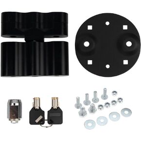 RX-LOX-PM Pack Mount Lock with Keys Compatible with rotopax Standard Pack Gas Can Mount & Water Pack Mount