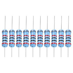 YOKIVE 30 PCS Metal Film Resistors, 20K Ohm Resistor with 2W 1% Tolerance, Lead, Good for DIY Electronic Projects (5 Color Bands, 15.5+/-1mm)