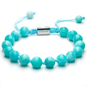 Valentines Day Gifts for Her Real Crystal Bracelet for Women, Unique Handmade Bracelet Gift for Girlfriend, HASKARE Premium Gemstone Birthstone Beads Bracelet Gifts for Mom from Daughter Birthday Gift