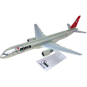 Flight Miniatures Northwest (03-09) Boeing 757-200 1:200 Scale - Plastic Snap-Fit Model Airplane - Collectible Replica of Northwest Airlines Aircraft - Part# ABO-75720H-056