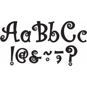 Teacher Created Resources 5-Inch Bling Letters with Jewels (75178)