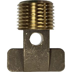 Bronze Boat Garboard Drain Plug - 1/2" NPT Thread - Marine Grade C954 Aluminum Bronze