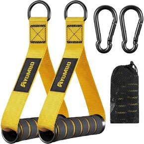 Gym Equipment, Cable Attachments for Gym, Home Workout Equipment Machine Grip Attachments, Resistance Bands Handles for Weight Strength Trainer, Gym Heavy Duty Exercise Handle for Men