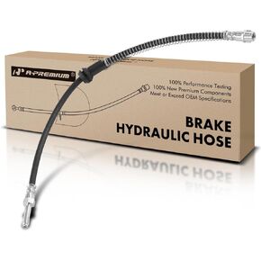 A-Premium Front Driver or Passenger Brake Hydraulic Hose Compatible with Select Mercedes-Benz Models - W212 E250, E350, E400, E550, C218 CLS400, CLS550 - Replace# 2124200648