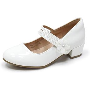 أحذية FLYFUPPY للفتيات أحذية ماري جين للبنات بخطاف وحلقة أحذية فتاة الزهور أحذية مسطحة للأطفال الصغار والكبار in Kuwait