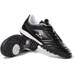 KELME Indoor Soccer Shoes Kids,Youth Wide Turf Futsal Shoes,Boy Girl Fast Outdoor Anti Slip Cleat