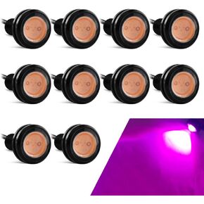 18mm Eagle Eye Led Lights High Power 9W Blue Daytime Running Light Car Motorcycle DRL Car Accessories Marker Light Fog Lamp Backup Marker Light(10psc)