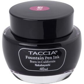 TACCIA TFPI-WD40-05 Suna-IRO Ink Fountain Pen Ink, Water-Based Dye, Aka, Red