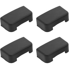 Rear Seat Slide Rail Plug, 4PCS Rear Seat Slide Rail Plug Rubber Protector Cover Replacement For Model 3 Y 2017-2023