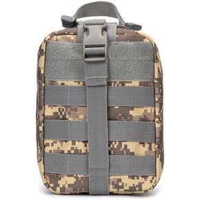 Tactical First Aid Bag MOLLE EMT IFAK Pouch Rip-Away Trauma First Aid Responder Medical Emergency Utility Bag Tactical Pouch