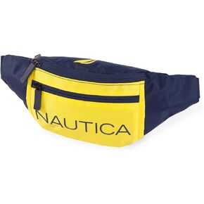 NAUTICA Fanny Pack, Black Blue