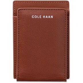 Cole Haan Men's Slim Magnetic Front Pocket Wallet, Cognac, No Size