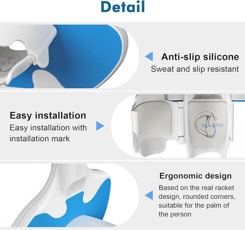 مقبض مجداف تنس الطاولة AMVR ملحقات الواقع الافتراضي لجهاز تحكم بيكو 4، محول بديل لمقبض مضاد للانزلاق للعب لعبة Eleven تنس الطاولة VR in Kuwait
