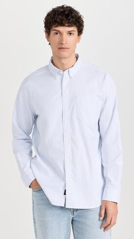 Faherty Men's Supima Oxford Shirt in Saudi Arabia