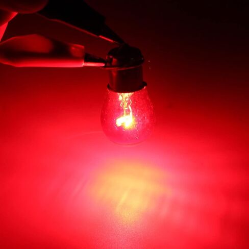 4Pcs 1157 12v Light Bulb Auto Car Brake Stop Signal Turn Tail Lamp S8 Lot (Red) in Saudi Arabia