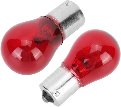 4Pcs 1157 12v Light Bulb Auto Car Brake Stop Signal Turn Tail Lamp S8 Lot (Red) in Saudi Arabia