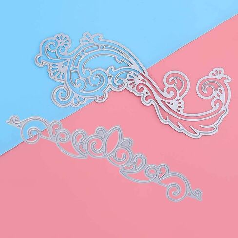قطع يموت، زهرة الدانتيل النقش الاستنسل يموت قطع، قالب معدني قالب قطع يموت الاستنسل DIY بها بنفسك سكرابوكينغ النقش ألبوم ورقة بطاقة ديكور الحرفية (الدانتيل النقش التسلسلي) in Kuwait