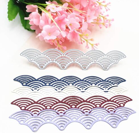 قطع يموت، زهرة الدانتيل النقش الاستنسل يموت قطع، قالب معدني قالب قطع يموت الاستنسل DIY بها بنفسك سكرابوكينغ النقش ألبوم ورقة بطاقة ديكور الحرفية (الدانتيل النقش التسلسلي) in Kuwait