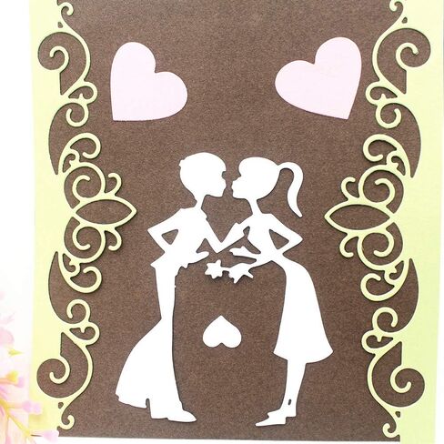 قطع يموت، زهرة الدانتيل النقش الاستنسل يموت قطع، قالب معدني قالب قطع يموت الاستنسل DIY بها بنفسك سكرابوكينغ النقش ألبوم ورقة بطاقة ديكور الحرفية (الدانتيل النقش التسلسلي) in Kuwait